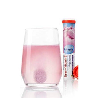 Eisen + Vitamin C Brausetabletten 20 St. Mivolis