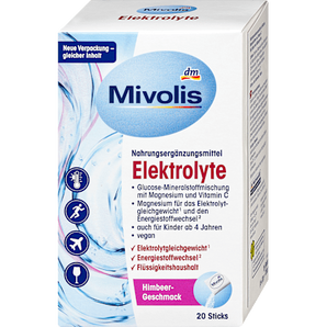 Elektrolyte, 20 Sticks Mivolis