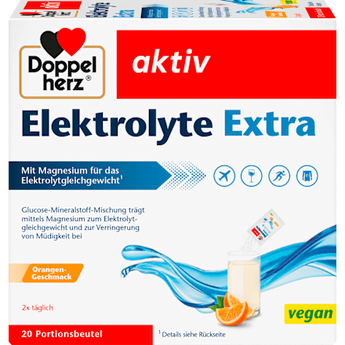 Elektrolyte Extra Portionsbeutel 20 St Doppelherz