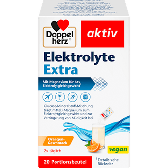 Elektrolyte Extra Portionsbeutel 20 St Doppelherz