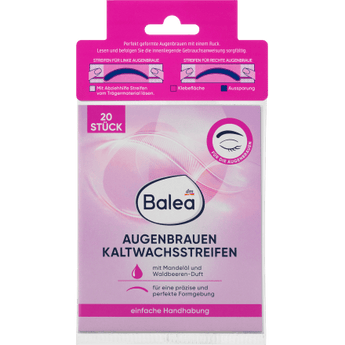 Enthaarungsstreifen Augenbrauen, 20 St Haarentfernung & Rasur by Balea – Available at VivaVoss
