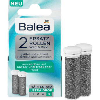 Ersatzrollen Hornhautentferner (Stufe 4) ultra grob, 2 St Fußcreme & Fußpflege by Balea – Available at VivaVoss