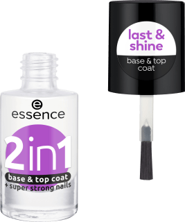 essence Base & Top Coat 2in1, 8 ml - VivaVoss