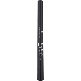 essence Eyeliner Tiny Tip Waterproof 01 Deep Black, 1,1 ml - VivaVoss