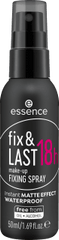 essence
 Fixing spray Fix &amp; Last 18h make-up, 50 ml