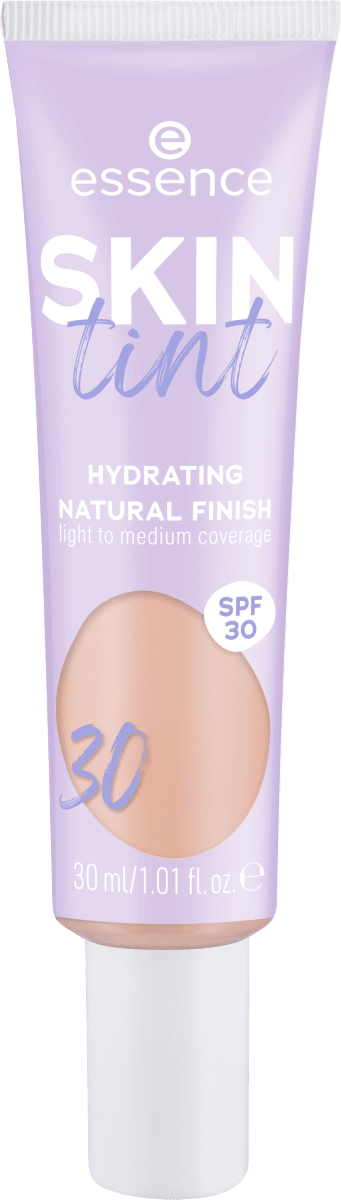 essence
Foundation Skin Tint Hydrating Natural Finish LSF 30, 30, 30 ml