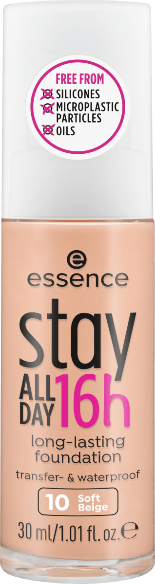 essence Foundation Stay All Day 16h Long - Lasting, 30 ml - VivaVoss