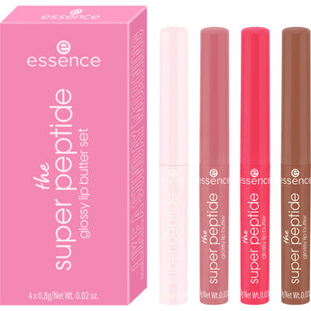 essence Geschenkset The Super Peptide Glossy Lip Butter 4tlg, 1 St – VivaVoss