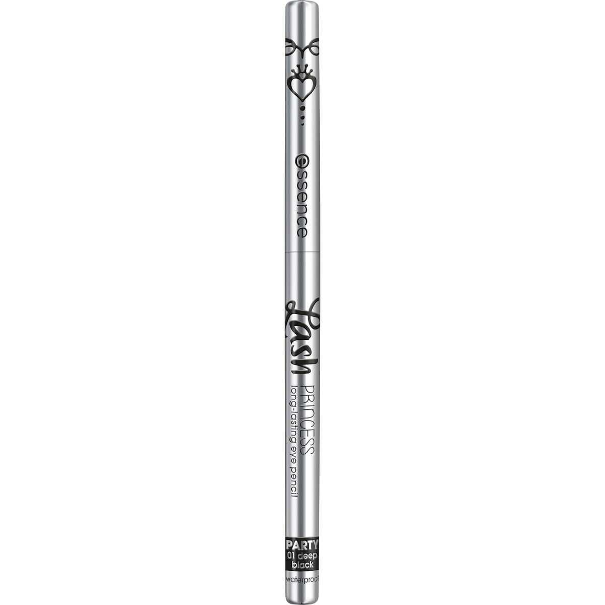 Kajal Lash Princess Long-Lasting Party 01 Deep Black Waterproof, 0,3 g