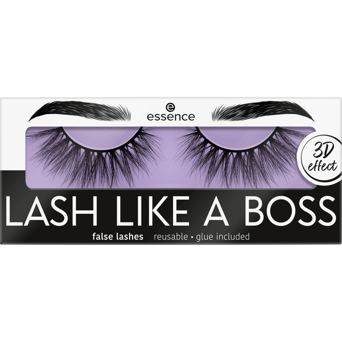 Artificial Eyelashes Like A Boss (1 Pair), 2 Pcs,