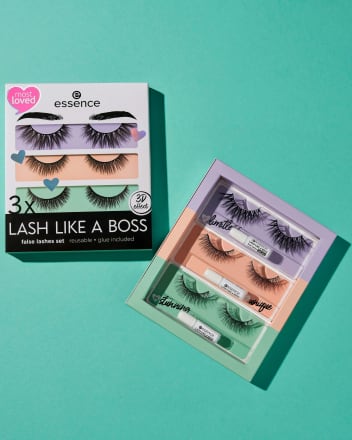 essence
Künstliche Wimpern My Most Loved Lashes (3 Paar), 6 St