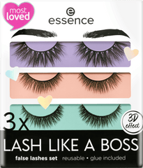 essence
Künstliche Wimpern My Most Loved Lashes (3 Paar), 6 St