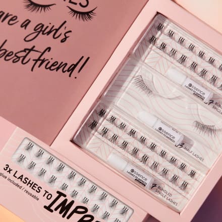 essence artificial eyelashes To Impress Lashes