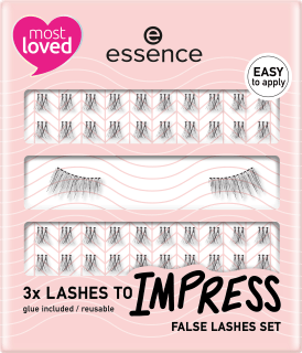 essence artificial eyelashes To Impress Lashes