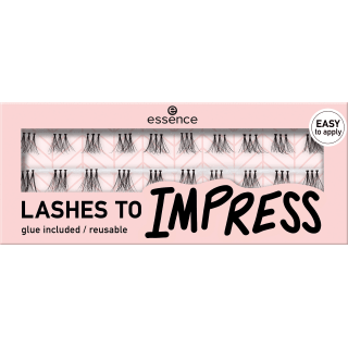 essence artificial eyelashes To Impress Lashes