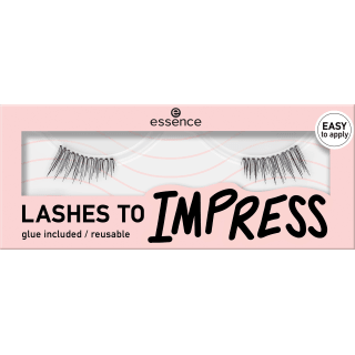 essence artificial eyelashes To Impress Lashes