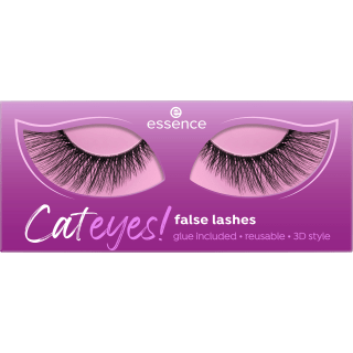 essence Künstliche Wimpern Cateyes 02 Cattitude (1 Paar), 1 St - VivaVoss