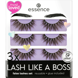 essence Künstliche Wimpern My Lashes Are Limitless (3 Paar), 6 St - VivaVoss