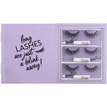 essence Künstliche Wimpern My Lashes Are Limitless (3 Paar), 6 St - VivaVoss