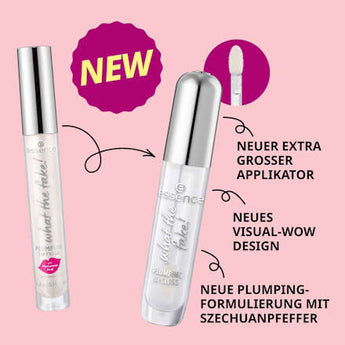Lipgloss What The Fake! Plumping 100 Sheer Genius essence