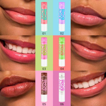 essence Lippenbalsam Juicy Bomb Glossy 01 One In A Melon, 2,5 g - VivaVoss