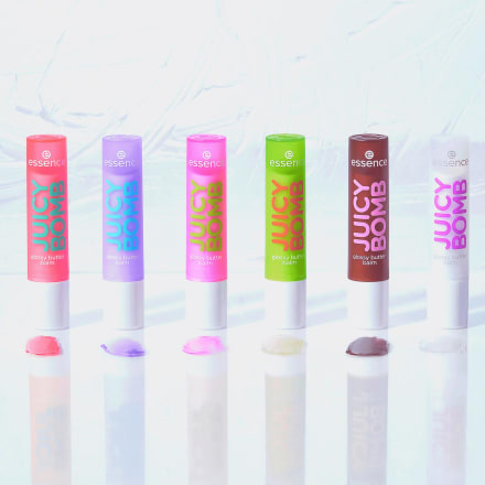 essence 
Lip balm Juicy Bomb Glossy 02 So Berry Cute, 2.5 g