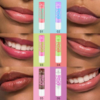 essence Lippenbalsam Juicy Bomb Glossy 03 Time To Pitaya, 2,5 g - VivaVoss