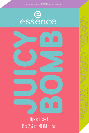 essence
Lippenöl Juicy Bomb Set 5tlg 01 Glossy Days Ahead!, 1 St