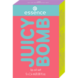 essence Lippenöl Juicy Bomb Set 5tlg 01 Glossy Days Ahead!, 1 St - VivaVoss