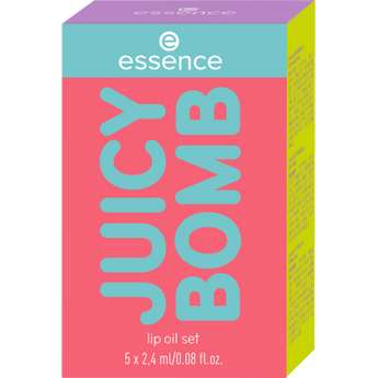 essence Lippenöl Juicy Bomb Set 5tlg 01 Glossy Days Ahead!, 1 St - VivaVoss