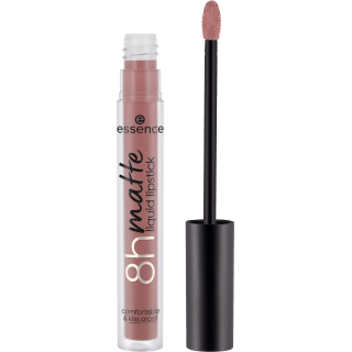 essence Lippenstift Liquid 8h Matte 02 Silky Hazelnut, 2,5 ml - VivaVoss