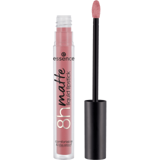 essence Lippenstift Liquid 8h Matte 04 Rosy Nude, 2,5 ml - VivaVoss