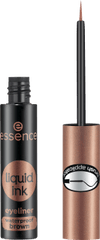 essence Liquid Eyeliner Ink Waterproof 02 Ash Brown, 3 ml - VivaVoss