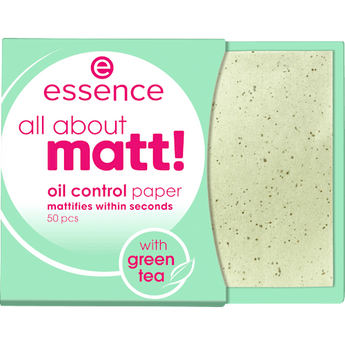 Mattierendes Papier All About Matt! Oil Control Paper essence