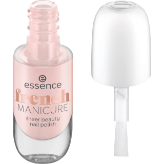 essence Nagellack French Manicure Sheer Beauty 01 Peach Please!, 8 ml - VivaVoss