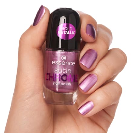 Nail polish Satin Chrome Collection, 8 ml