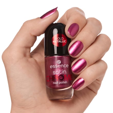 Nail polish Satin Chrome Collection, 8 ml