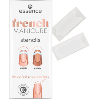 essence Nagelschablone French Manicure 01 French Tips & Tricks, 60 St - VivaVoss