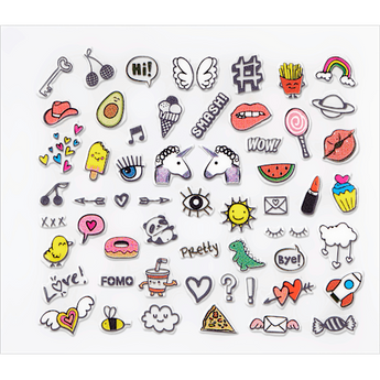 Nagelsticker Set Happiness Looks Good On You essence