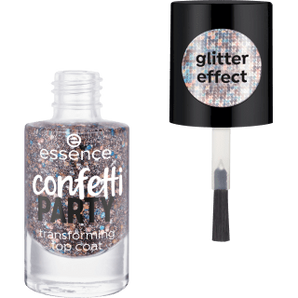essence Top Coat Confetti Party, 8 ml - VivaVoss
