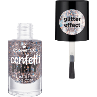 essence Top Coat Confetti Party, 8 ml - VivaVoss