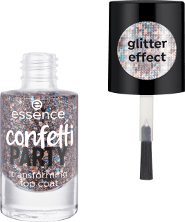 essence Top Coat Confetti Party, 8 ml - VivaVoss