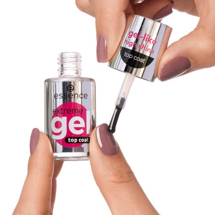 essence Top Coat Gel Extreme 01 Gloss To Go, 8 ml - VivaVoss