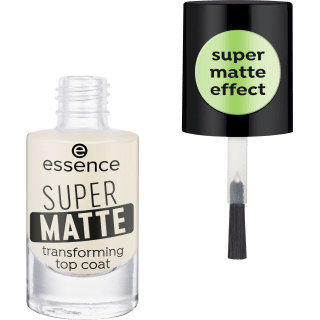 essence Top Coat Super Matte, 8 ml - VivaVoss