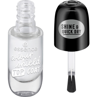 essence Überlack colour shield TOP COAT, 8 ml - VivaVoss