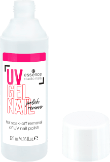 essence UV Nagellackentferner Studio Nails UV Gel Nail 01 Let's Get Loose, 120 ml - VivaVoss