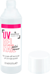 essence UV Nagellackentferner Studio Nails UV Gel Nail 01 Let's Get Loose, 120 ml - VivaVoss