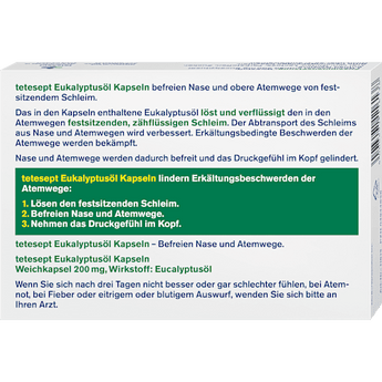 Eukalyptusöl Kapseln Nase + Kopf tetesept