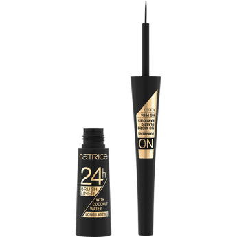 Eyeliner 24h Brush Liner 010 Ultra Black, 3 ml Catrice, Eyeliner by Catrice – Available at VivaVoss