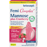 Femi Complex Mannose plus Cranberry Sachets 8 St, 23,2 g - VivaVoss
